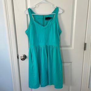 Cynthia Rowley Teal Sleeveless Dress